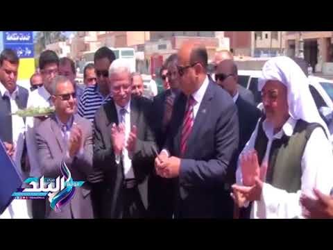 صدى البلد محافظ مطروح يفتتح اقدم محطات الوقود بعد تطويرها