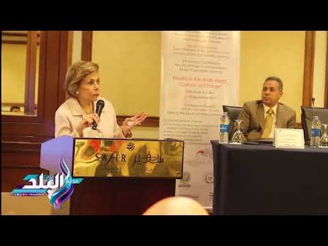 صدى البلد | رئيس الأهرام الكندية يكرم ميرفت التلاوي
