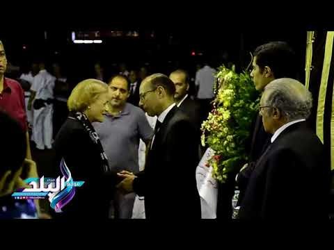 صدى البلد | فايزة أبوالنجا وسعد الدين إبراهيم يشاركان في عزاء رفعت السعيد