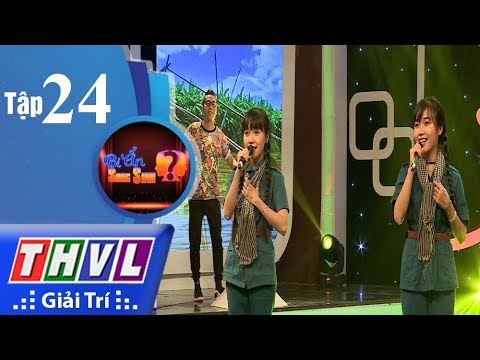 THVL | Bí ẩn song sinh - Tập 24: Chị em Mỹ Hiền, Mỹ Lành hát Em đi qua cầu cây quá dễ thương