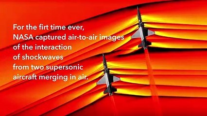 NASA Captures First Air-to-Air Images of Supersonic Shockwave Interaction in Flight
