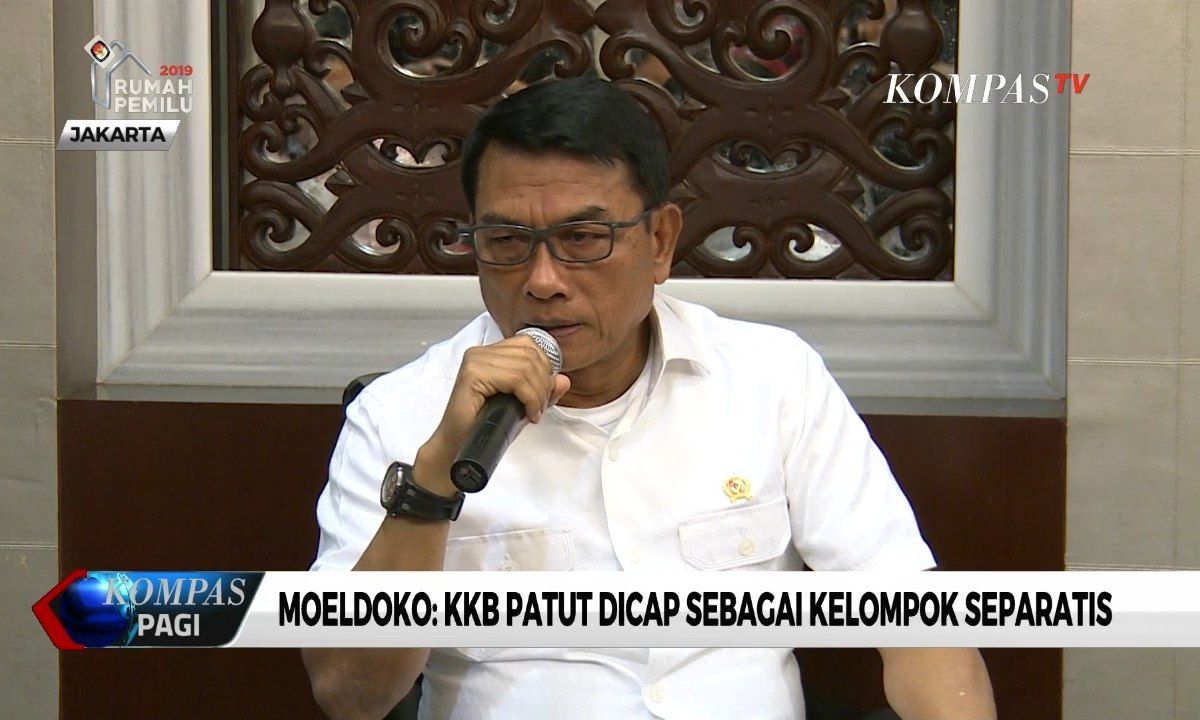 Moeldoko: KKB Patut Dicap sebagai Kelompok Separatis