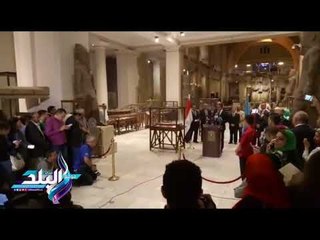 صدى البلد | وزير الآثار يفتتح معرض"وجوه فرعونية" في المتحف المصري بالتحرير