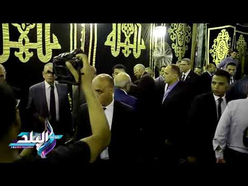 صدى البلد | علي عبد العال وإبراهيم محلب يقدمان واجب العزاء في وفاة رفعت السعيد