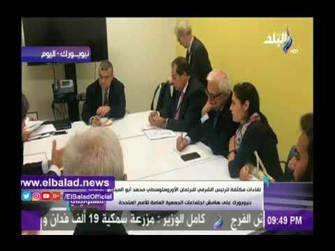 صدى البلد | محمد أبو العينين يعرض دور مصر في محاربة الإرهاب خلال تواجده بـ نيويورك