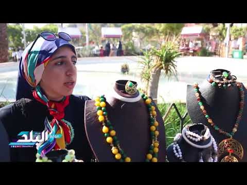 صدى البلد | حجر الأيس والمينا سودا .. اكسسوارات " هاند ميد " بطابع شرقي مميز