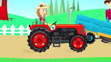 .Big Excavator, Bulldozer and Trucks - digging for the pool | vehicles for children - Bajki Koparki
