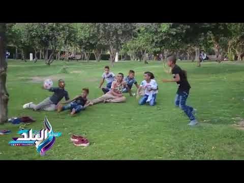 صدى البلد | إقبال على حديقة الأزهر فياول أيام عيد الاضحي