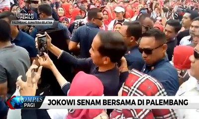 Senam Bareng Srikandi, Jokowi Minta Relawannya Lawan Hoaks
