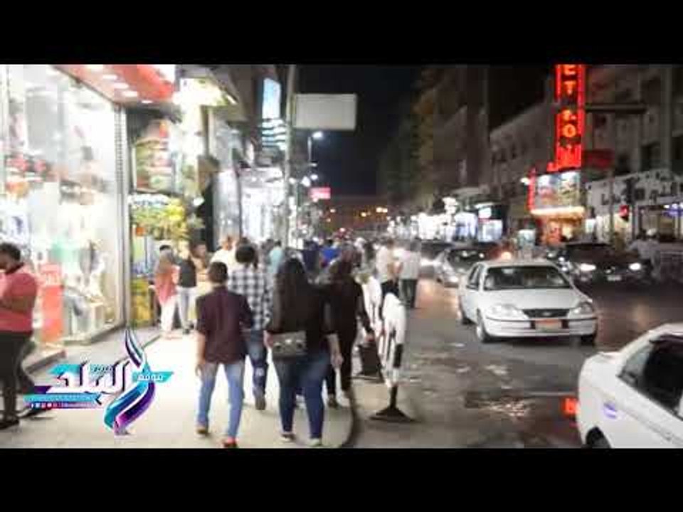 صدى البلد | زحام على محال وسط البلد ليلة عيد ال...