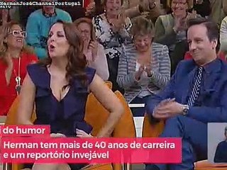 Herman José no Agora Nós de Tânia Ribas de Oliveira e José Pedro Vasconcelos