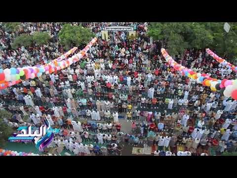صدى البلد | الالاف يؤدون صلاة العيد فى مسجد أبو بكر الصديق بمساكن شيراتون