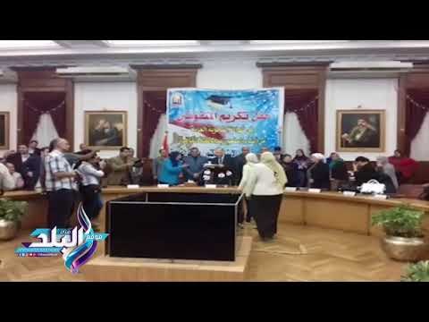 صدى البلد |محافظ القاهرة يكرم الطلبة الثانوية العامة المتفوقين