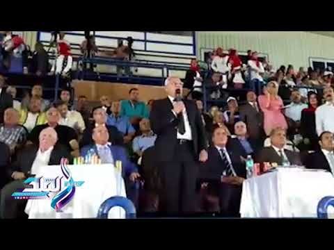 صدى البلد | محافظ بورسعيد يطلق اشارة انطلاق البطولة 50 للشركات