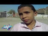 صدى البلد | أسامه أصغر مشجع فيومى يسافر لمساندة المنتخب ببرج العرب