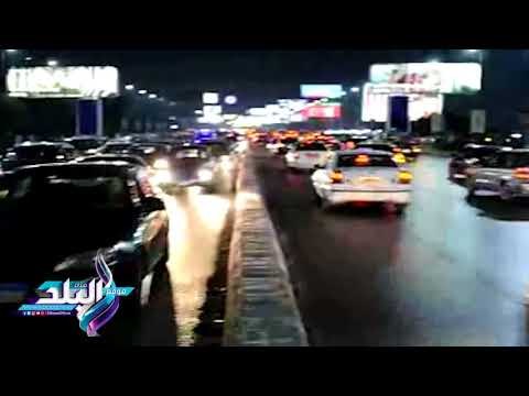 صدى البلد | مسيرات بالسيارت والدراجات النارية على كوبري اكتوبر إحتفالا بالتأهل للمونديال.. شاهد