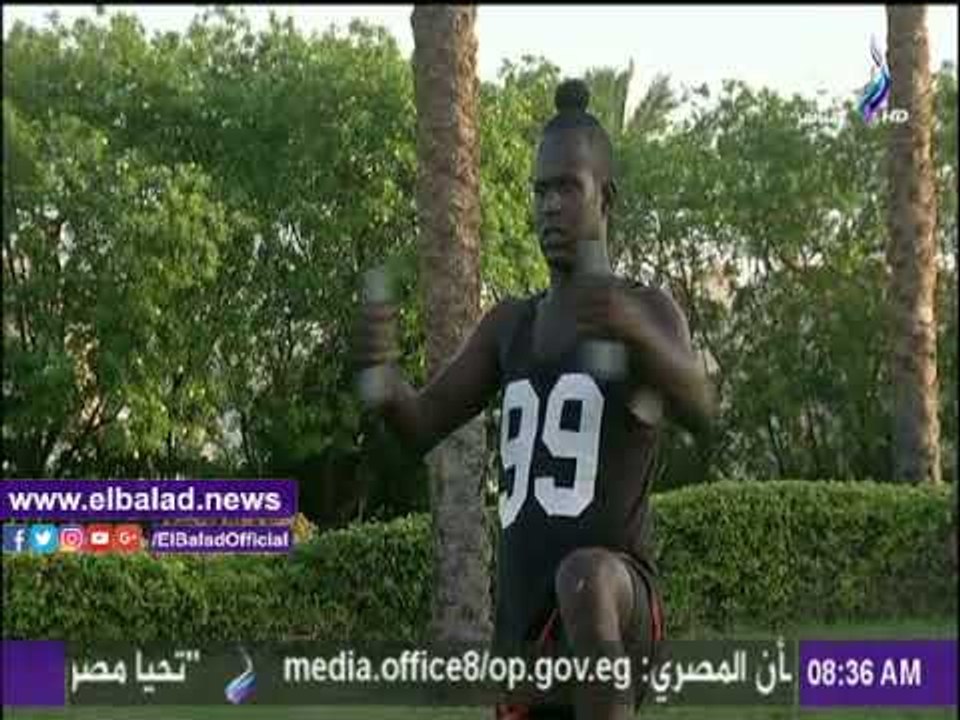 صدى البلد |تدريبات رياضية باستخدام الاوزان على «صباح البلد»