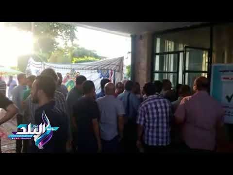صدى البلد | أقبال كبير من اطباء أسيوط قبيل اغلاق صناديق انتخابات التجديد النصفي