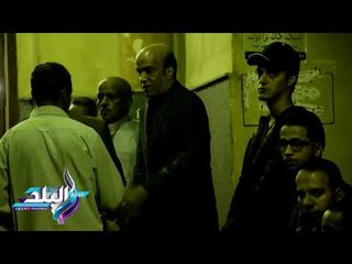 صدى البلد | طارق علام وأشرف زكي يقدمان العزاء فى شقيق الفنان سليمان عيد