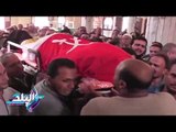 صدى البلد | محافظ الغربية يتقدم جنازة عسكرية لتشييع جثمان شهيد سيناء