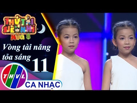 THVL | Thử tài siêu nhí Mùa 3 - Tập 11[8]: Tiết mục nhảy đương đại – Anh Thy, Bảo Thy