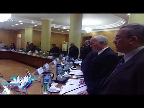 صدى البلد | مجلس جامعة بنها يقف دقيقة حدادًا على أرواح شهداء مسجد الروضة