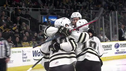 AHL Hershey Bears 3 at Providence Bruins 4 in OT