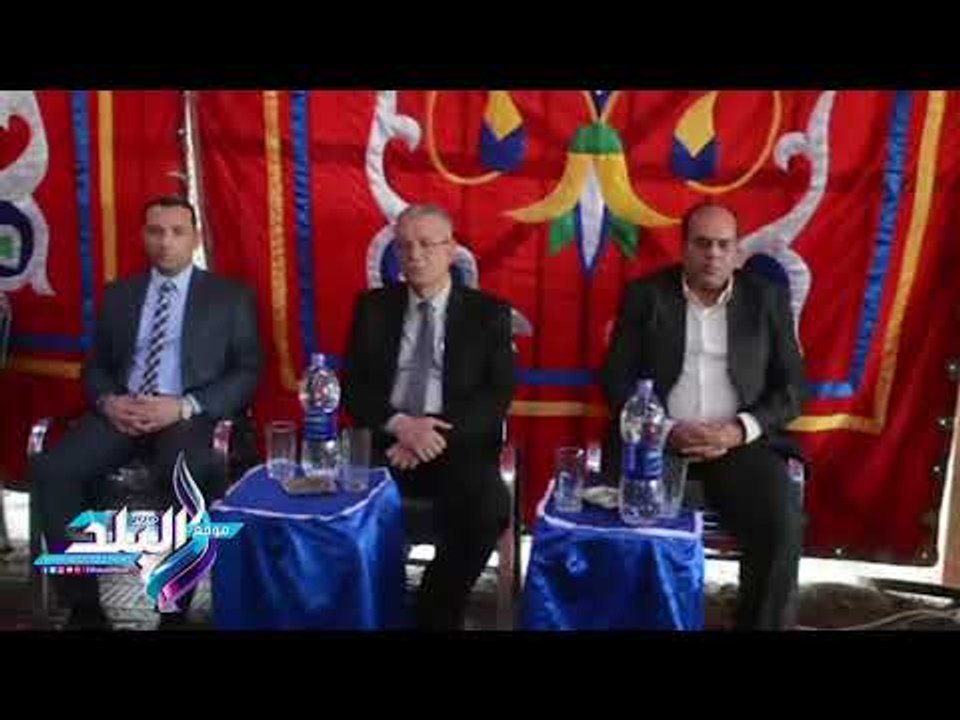 صدى البلد | محافظ المنيا يقدم واجب التعازي لأسر شهداء"حادث الواحات"