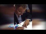 صدى البلد |شاهد .. صدى البلد ينفرد بلحظة توقيع الخطيب على استمارات ترشحه لرئاسة الاهلى.