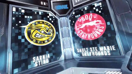 OHL Sarnia Sting at Sault Ste. Marie Greyhounds