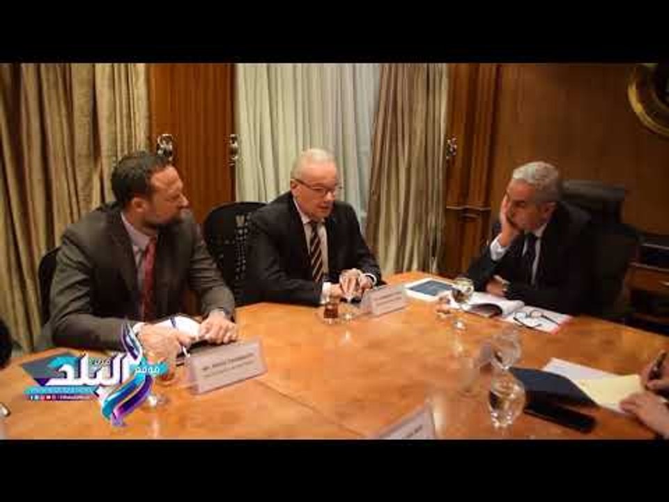 صدى البلد | "قابيل" يبحث مع سفير إيطاليا الجديد بالقاهرة مستقبل التعاون الاقتصادى بين البلدين