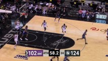 Ben Moore Posts 17 points & 17 rebounds vs. Stockton Kings