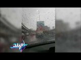 صدى البلد | شلل مرورى في العاصمة بسبب الأمطار