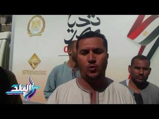 صدى البلد | وقفة لاصحاب السيارات المبردة احتجاجا على أرتفاع أسعار الدواجن باسيوط