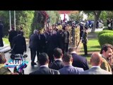 صدى البلد |  مراسم استقبال الرئيس السيسي في قبرص