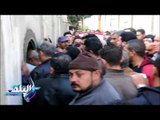 صدى البلد | أهالى كفر شكر يشيعون جنازة شهيد مسجد الروضة بسيناء