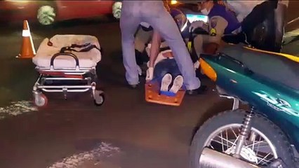 Colisão traseira foi registrada no Bairro Parque São Paulo