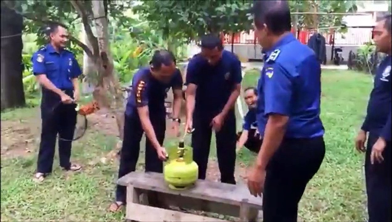 Cara Menangani Kebakaran Tabung Gas