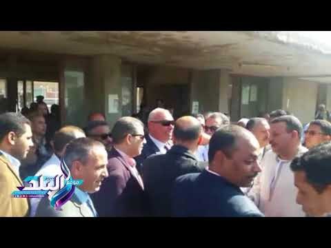 صدى البلد | وزير النقل يتفقد أعمال التطوير بمحطة سكك حديد أبوتيج