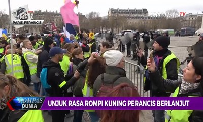 Minggu ke-17, Protes Rompi Kuning Masih Berlanjut