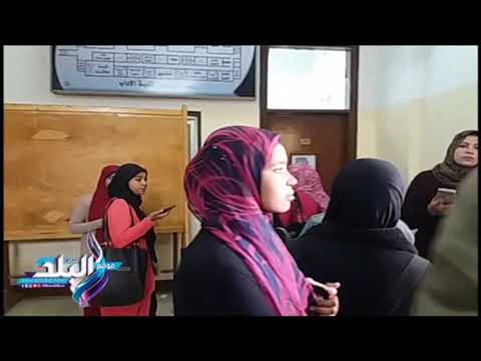 صدى البلد | إقبال كبير من طلاب جامعة جنوب الوادى على انتخابات اتحاد الطلاب
