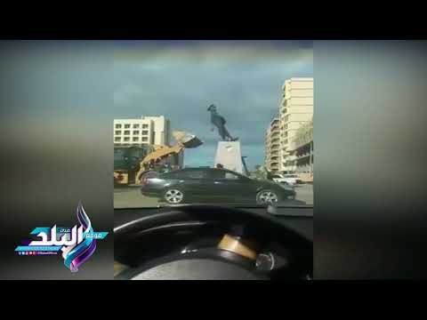 صدى البلد | محافظ بورسعيد عن إزالة تمثال عبد المنعم رياض : كان لا يتناسب مع حجم الشهيد