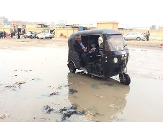 صدى البلد | غرق شوارع عرب الوالدة بحلون