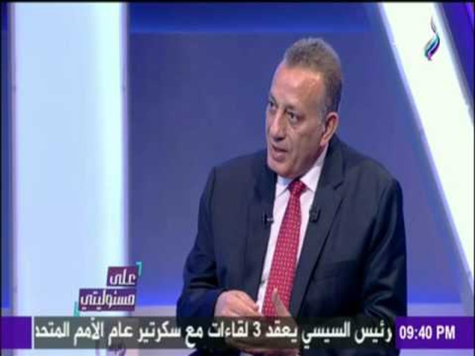 على مسئوليتي - أحمد موسى - محافظ الجيزة:خطة الم...