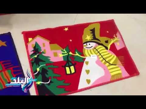 صدى البلد | أشجار و«بابا نويل» يزينون شوارع طنطا