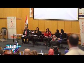 صدى البلد | مايا مرسى: ضابطات الشرطة يضعن شعار حملة "التاء المربوطة" رغم تعاملهن مع المجرمين