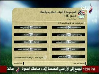 ملعب البلد | نتائج مباريات دوري القسم الثانى لهذا الاسبوع