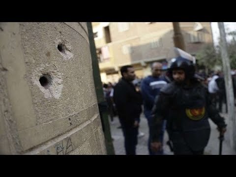 صدى البلد | شهود عيان يروون تفاصيل حادث كنيسة مارمينا الارهابي بحلوان