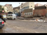 صدى البلد |  القمامة والصرف الصحي تهدد حياة المرضى بمستشفى أم المصريين