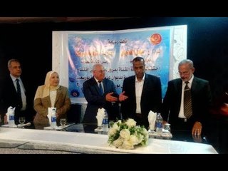 صدى البلد |الغضبان يشهد احتفالية إذاعة القناة بمرور عامين على برنامج "مباشر من بورسعيد"
